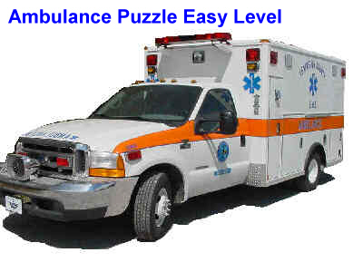 Ambulance Jigsaw Puzzle Easy Level